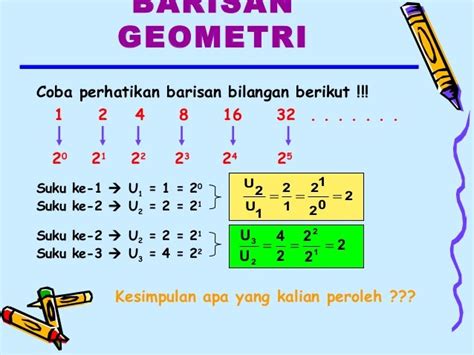 Barisan deret geometri