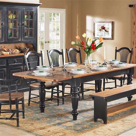 French Country Farmhouse Dining Table - Image to u