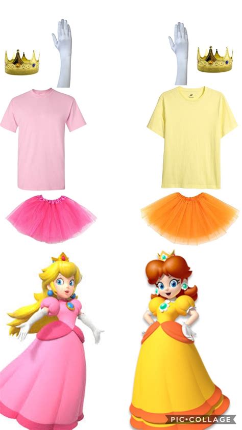 Princess Peach Halloween Costume, Princess Daisy Costume, Disney Princess Costumes, Mario Party ...