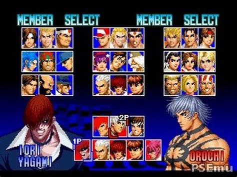 The king of fighters 97 orochi team - lorddollars