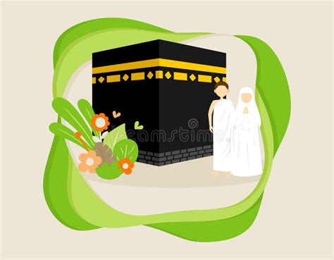 Eid Al Adha, Ihram Clothes stock vector. Illustration of cloth - 248465712