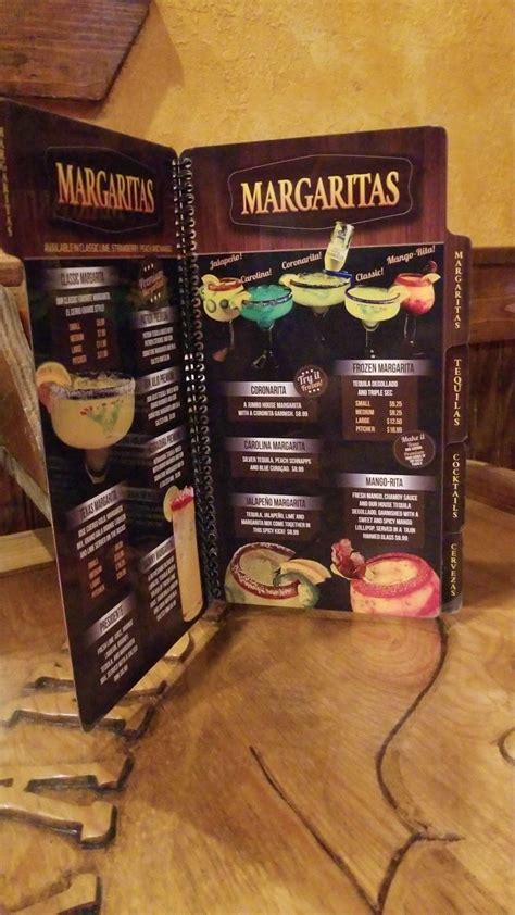 Menu at El Cerro Grande Mexican Restaurant, Wilmington, 5120 College Rd ...