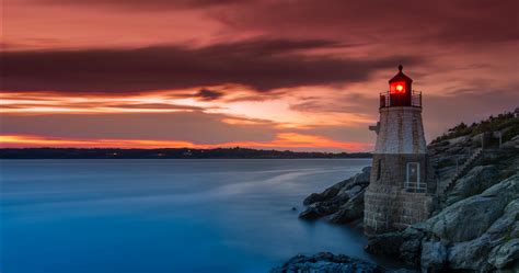 Sunset at Castle Hill Lighthouse, Rhode Island by John S / 500px