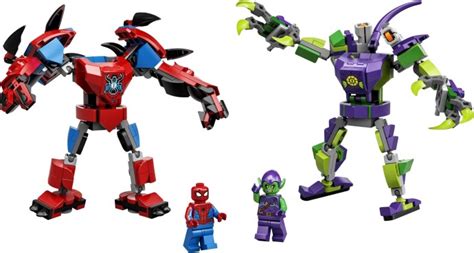 LEGO 76219 Spider-Man & Green Goblin Mech Battle | Brickset