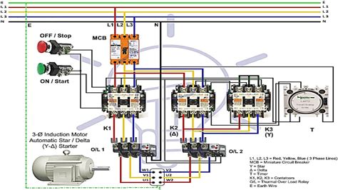 Star Delta Compressor Wiring Diagram