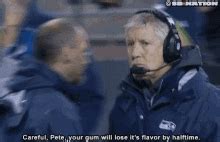 Pete Carroll Chewing Gum GIFs | Tenor