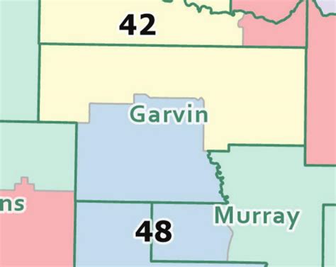 Redistricting maps show changes for Garvin County legislative districts | Garvin County