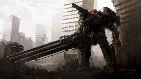 Fantasy Art Digital Art Artwork Video Game Art Armored Core Mechs Wallpaper - Resolution ...