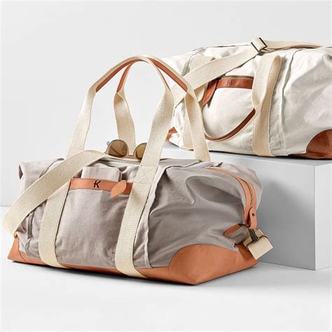 Canvas And Leather Weekender Bag Reduction | semashow.com