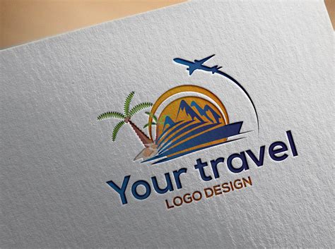 travel agency logo design by DesiGner Mamun on Dribbble