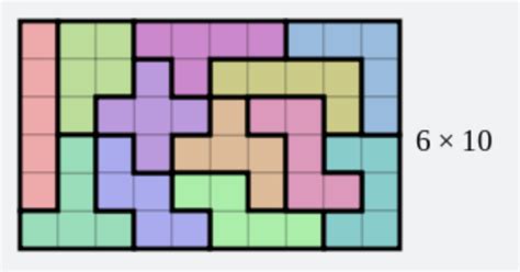 mathematics - Jigsaw puzzle: packing pentominoes into a rectangle ...