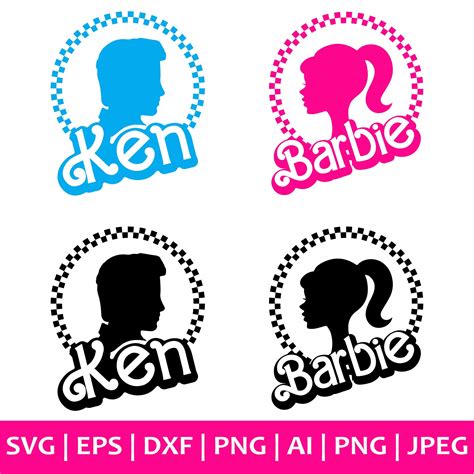 Barb and Ken Svg Doll Svg Barbie Svg Ken Svg Retro Barb - Etsy Israel