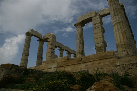 Greece Temple Poseidon Free Stock Photo - Public Domain Pictures