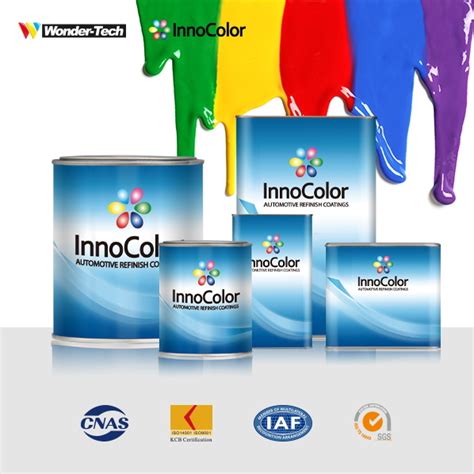 Best Quality White Pearl Automotive Paint Brands Innocolor Car Paint 2K ...