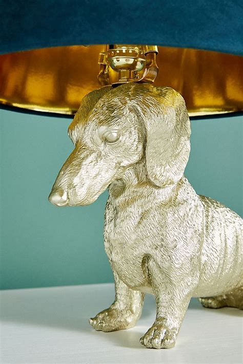 Dasher Dog Table Lamp | Dog table, Animal lamp, Dog lamp