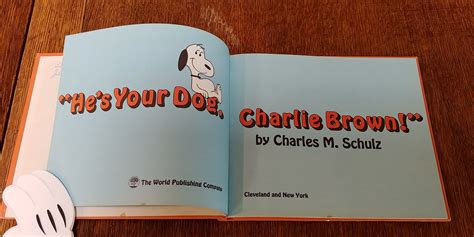 He's Your Dog, Charlie Brown! by Charles M. Schulz - First Edition ...