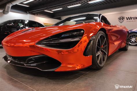 McLaren 720S - Super Chrome Orange | WrapStyle