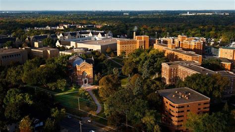 Aerial View of the St. Paul Campus | Aerial view, Northwestern ...