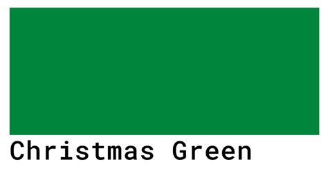 Christmas Green Color Codes - The Hex, RGB and CMYK Values That You Need