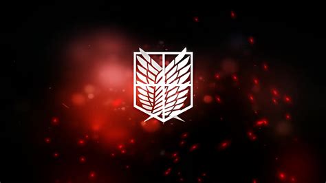 Scouting Legion Emblem Attack On Titan Live Wallpaper - MoeWalls