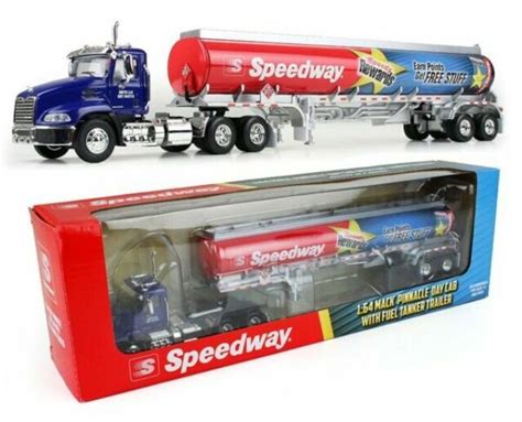 2016 First Gear 1 64 *speedway* Mack Pinnacle Semi Truck W/fuel Tanker ...