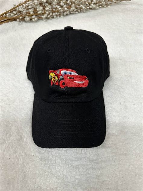 Lightning Mcqueen Adult Hat - Lightning McQueen Crew Hat & Vest Costume Kit for Adults $29