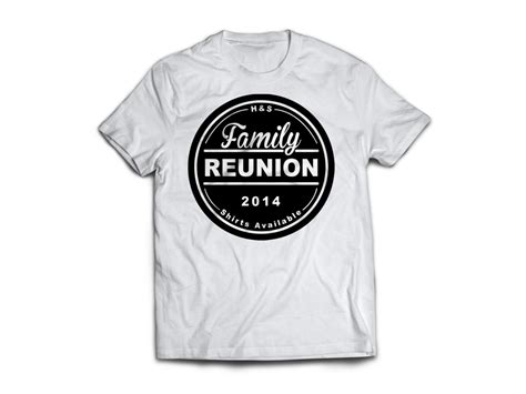 Family Reunion T Shirt Template