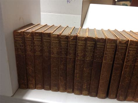 100 year old Encyclopedia Britannica 11th edition Full set Handy Volume -- Antique Price Guide ...