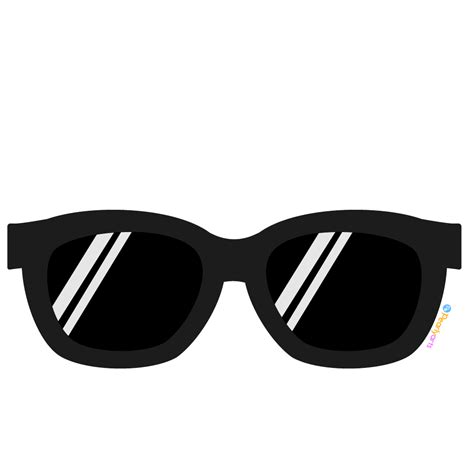 FREE Black Sunglasses Clipart (Royalty-free) | Pearly Arts