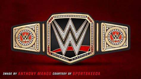 Page 3 - 5 redesigns for WWE Universal Championship title belt