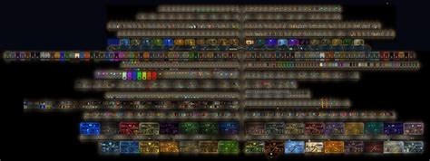 Terraria All Items Map | Map Of The World