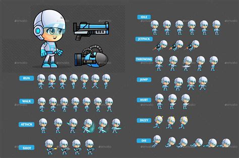 2D Game Character Sprites 285 | Sprite, Game character, Character