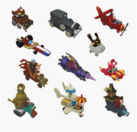 Wacky Races Board Game Deluxe , Free Transparent Clipart - ClipartKey