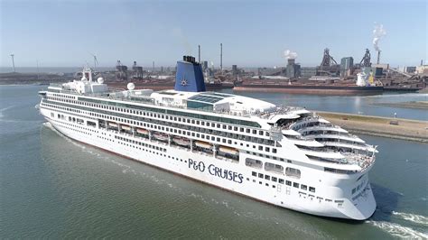 P&O Cruises Aurora Drone View - YouTube