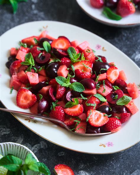 Summer Red Fruit Salad - Good Eatings