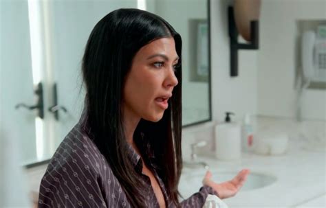 Kourtney Kardashian breaks down in tears after sister Kim calls her ...