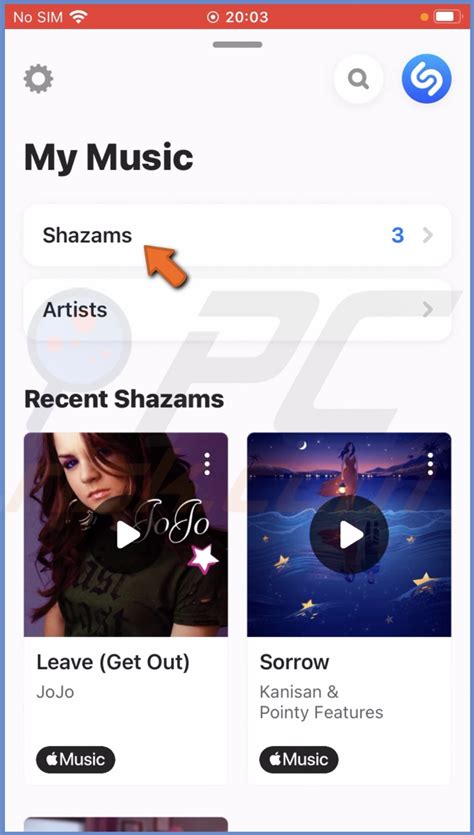 How to view Shazam song History on your iPhone?