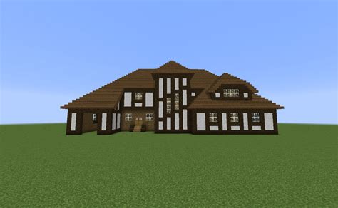 The Zembauer - German Fachwerkhaus (Tudor/Medieval House) Minecraft Map