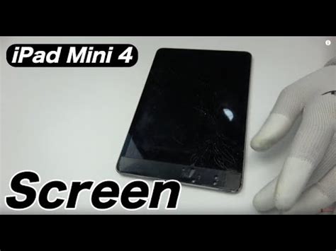 iPad Mini 4 Screen Replacement - YouTube