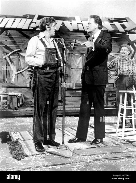 HEE HAW, (from left): George Lindsey, Rev. Billy Graham, Grandpa Jones ...