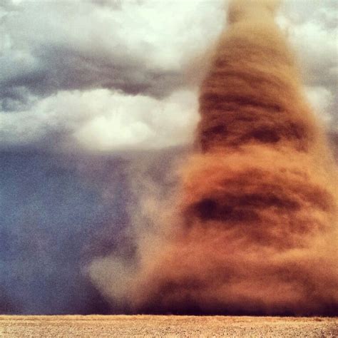 Landspout Tornado in Western Kansas, USA