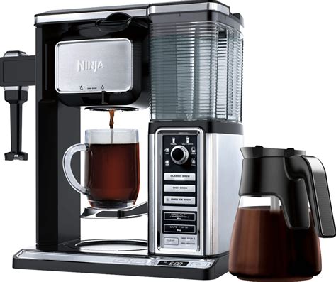 Questions and Answers: Ninja Coffee Bar 10-Cup Coffee Maker Black/Stainless CF091 - Best Buy