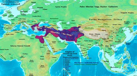 How far east did Alexander the Great extend his empire? | Socratic