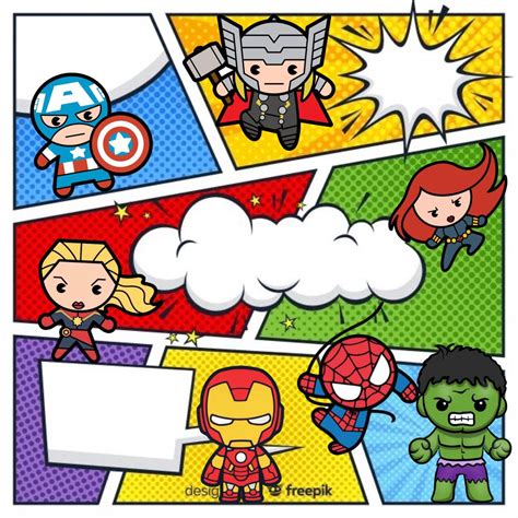 Tarjeta de cumpleaños Avengers Kawaii | Vengadores bebé, Invitaciones superheroes, Cumpleaños de ...