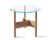 ORBITAL | Glass coffee table Low round glass coffee table By Atipico ...