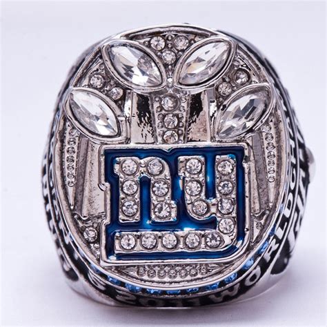 New York Giants Super Bowl Ring 2011 | Giants super bowl, Super bowl ...