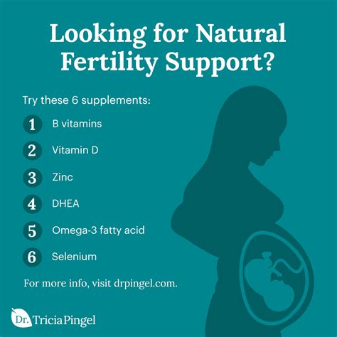 6 Best Fertility Supplements For Women To Help Get Pregnant - Dr. Pingel