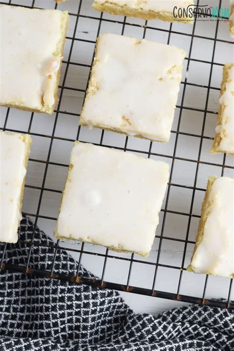 Lemon Cookie Bars - ConservaMom