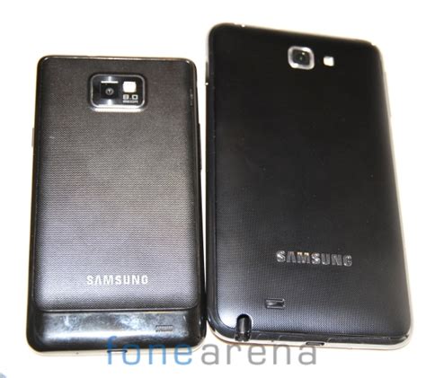 Samsung Galaxy Note Comparison Photos