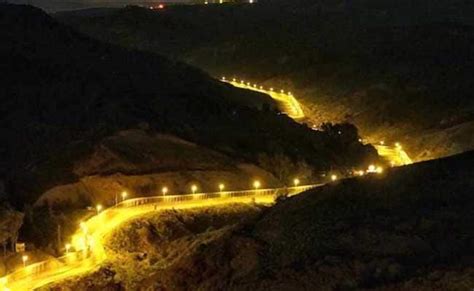 Home Ministry Report On Border Floodlighting Shows Spain-Morocco Border